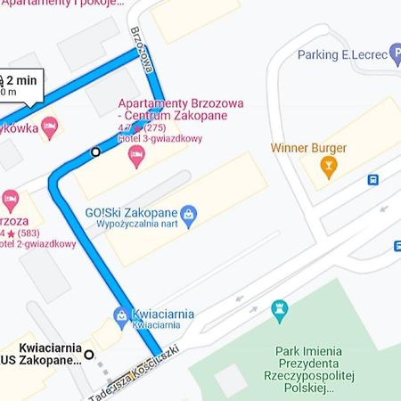 Willa Konradowka - Apartamenty Debowy, Klonowy, Kosowka I Limba Zakopane Buitenkant foto